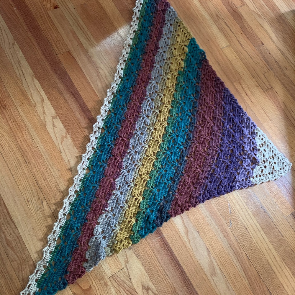 Crochet shawl